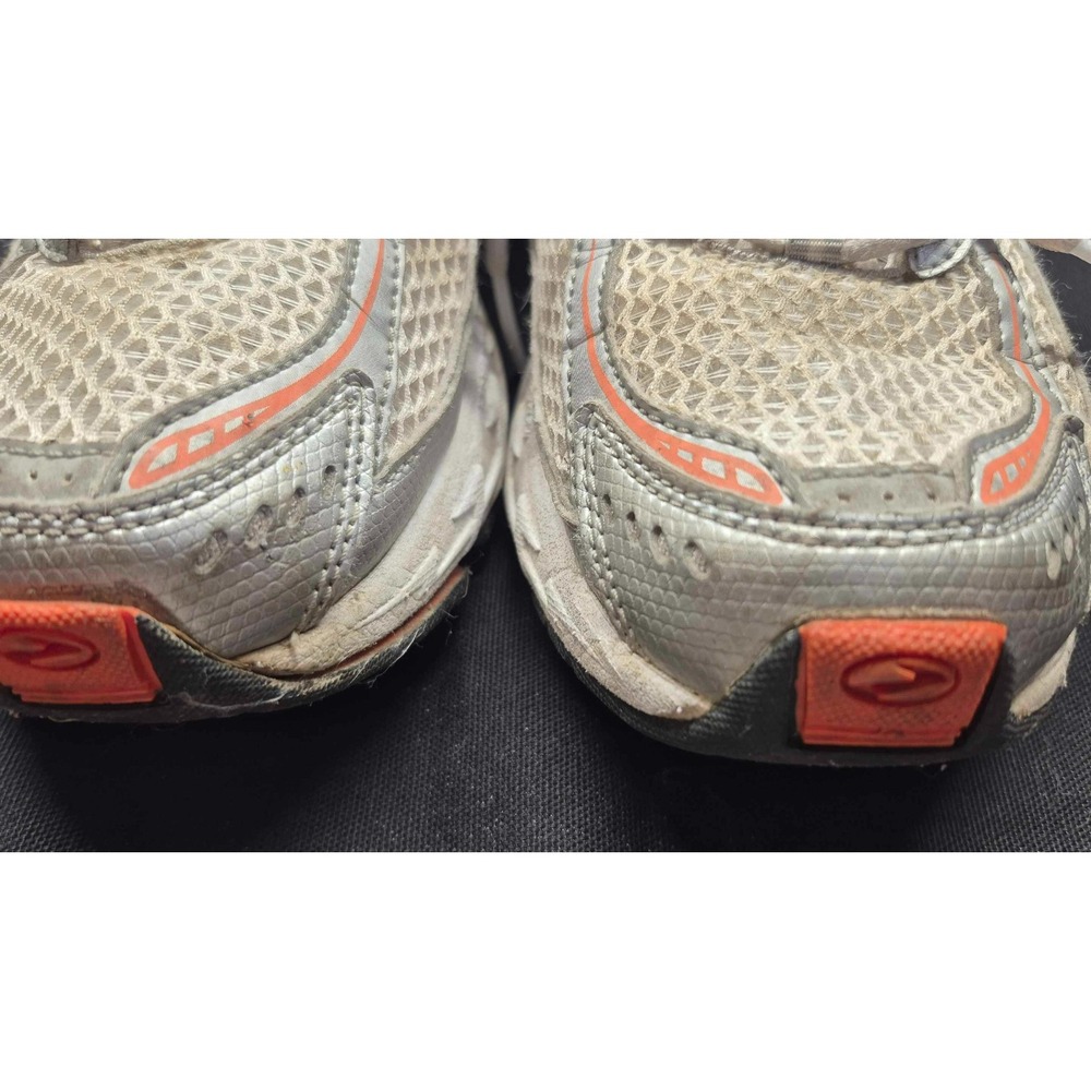 Brookes Switch 3 women's white sneakers orange/navy/gray‎ trim athletic sz. 8.5 - Picture 3 of 14